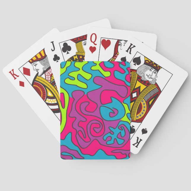 Baraja De Cartas Garabatos (Reverso)