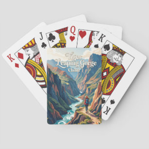 Baraja De Cartas Garganta del Salto del Tigre China