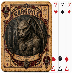 Baraja De Cartas Gárgola, Monstruos de Circo Antiguo