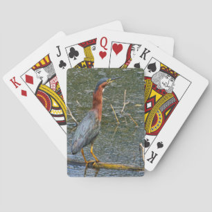 Baraja De Cartas Garza Verde