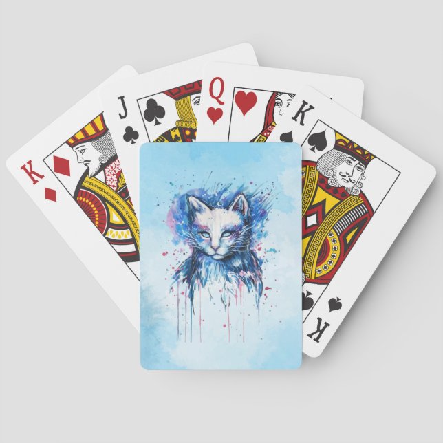 Baraja De Cartas Gatita (Reverso)