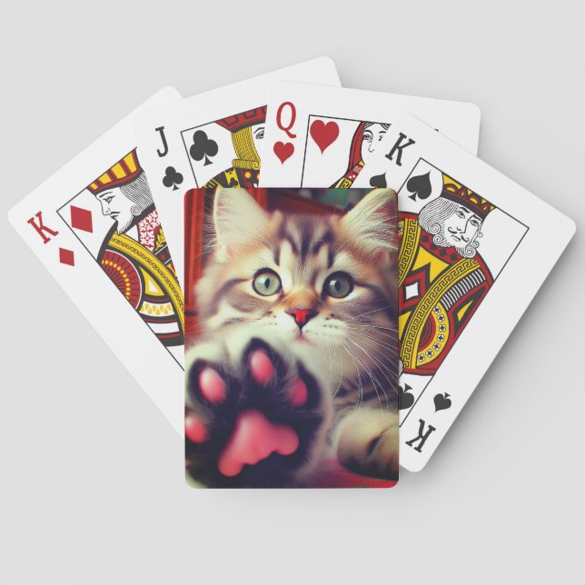 Baraja De Cartas Gatito (Reverso)