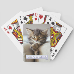 Baraja De Cartas Gatito durmiente