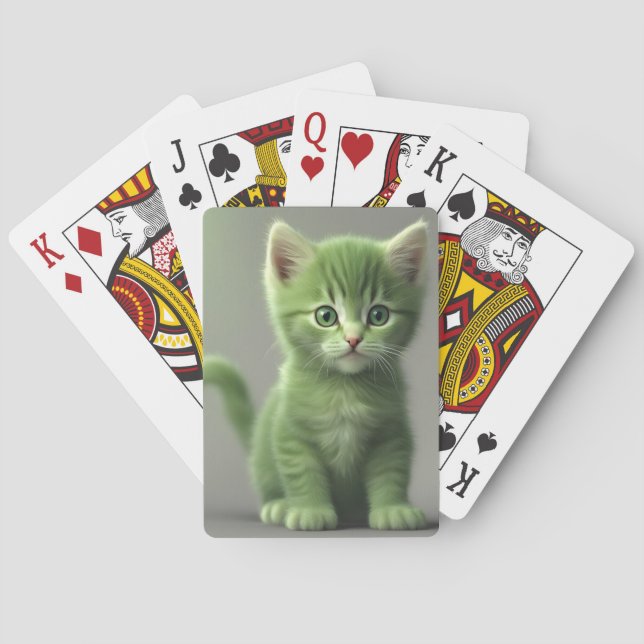 Baraja De Cartas Gatito increíble (Reverso)