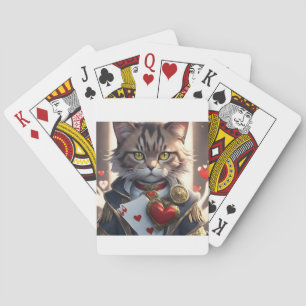 Baraja De Cartas Gato Ace of Hearts