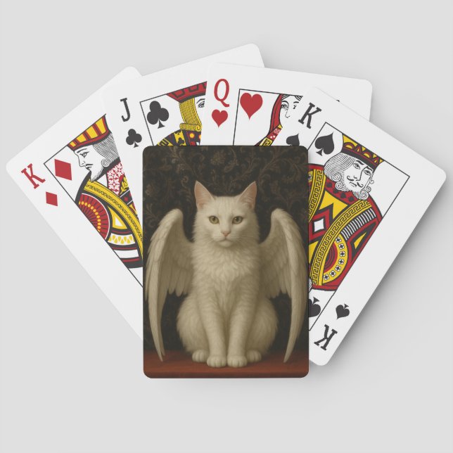 Baraja De Cartas Gato Alado (Reverso)