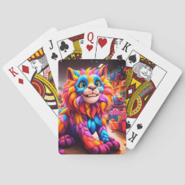 Baraja De Cartas Gato artístico