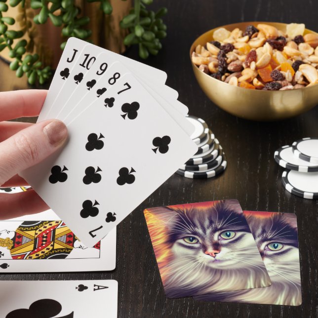 Baraja De Cartas Gato artístico (In Situ)