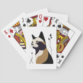 Baraja De Cartas Gato caprichoso