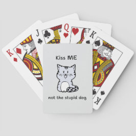 Baraja De Cartas Gato caprichoso