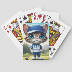 Baraja De Cartas Gato de golf
