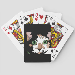 Baraja De Cartas Gato de Tres Colores