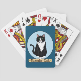 Baraja De Cartas Gato de Tuxedo