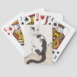 Baraja De Cartas Gato (de Xu Beihong)