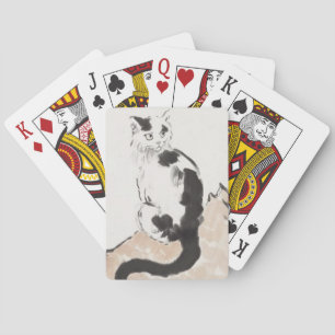 Baraja De Cartas Gato (de Xu Beihong)