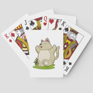 Baraja De Cartas Gato de yoga