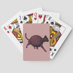 Baraja De Cartas Gato divertido