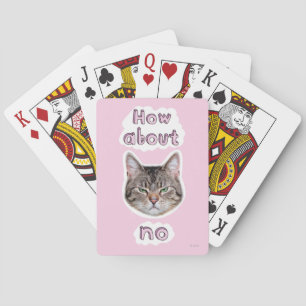 Baraja De Cartas Gato enojado