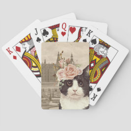 Baraja De Cartas Gato Fancy y el Castillo