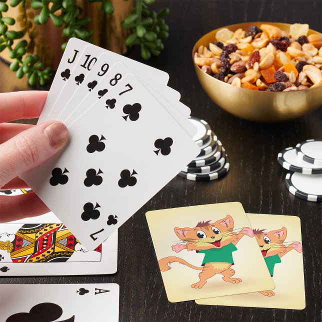 Baraja De Cartas Gato Groovy (Subido por el creador)