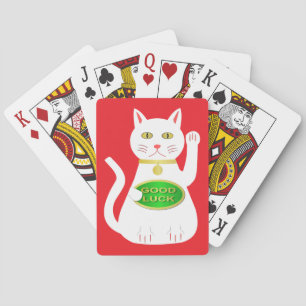 Baraja De Cartas Gato Lucky Oriental
