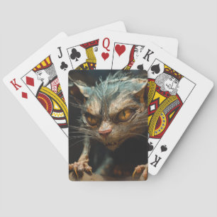 Baraja De Cartas Gato monstruo