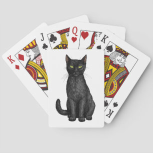 Baraja De Cartas Gato negro