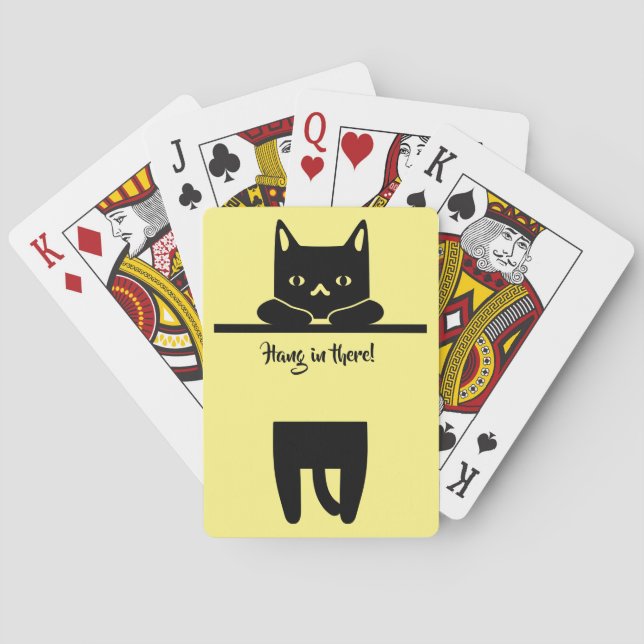 Baraja De Cartas ¡Gato negro, cuelga ahí! (Reverso)