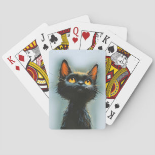 Baraja De Cartas Gato negro encantado