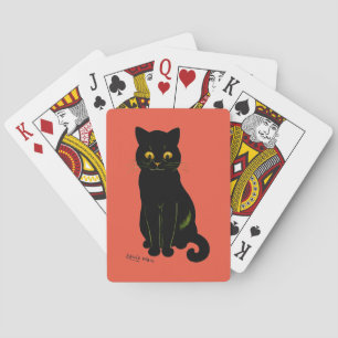 Baraja De Cartas Gato negro, Louis Wain