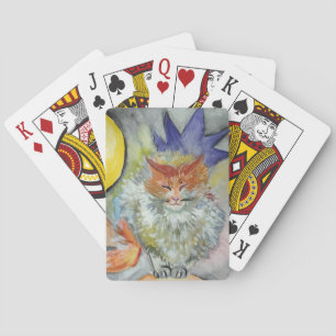 Baraja De Cartas Gato y estrella