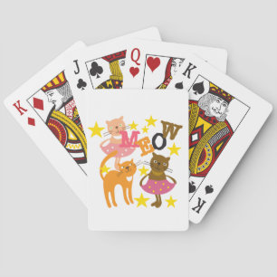 Baraja De Cartas Gatos bailando
