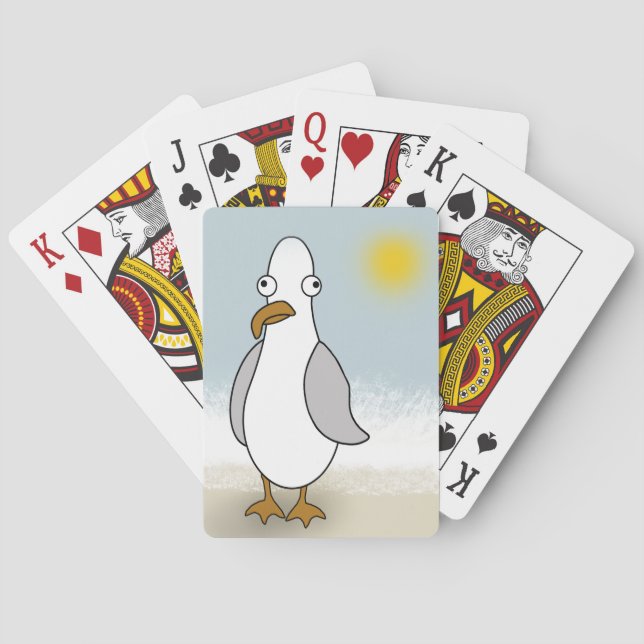 Baraja De Cartas Gaviota (Reverso)