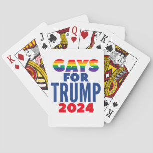 Baraja De Cartas Gays para las elecciones de Trump 2024