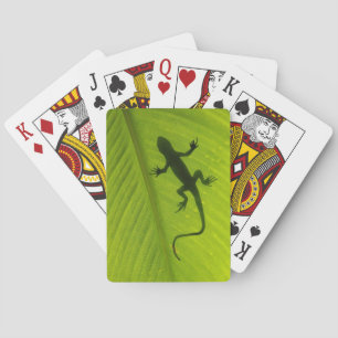 Baraja De Cartas Gecko Silhouette