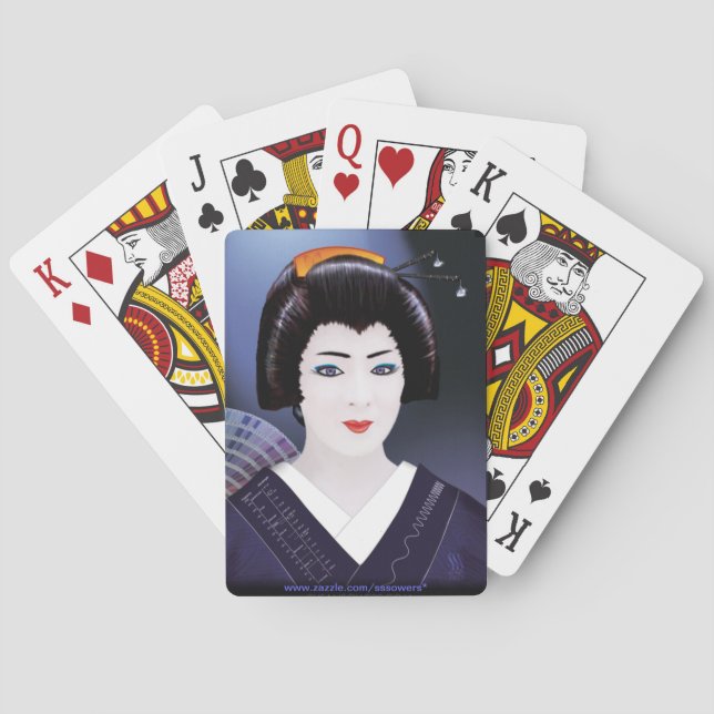 Baraja De Cartas Geisha Color (Reverso)