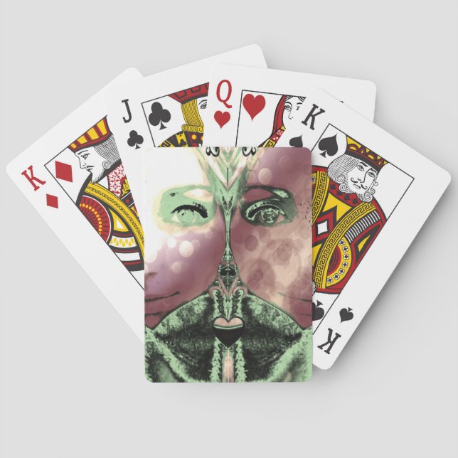 Baraja De Cartas Gemini Heart (Reverso)