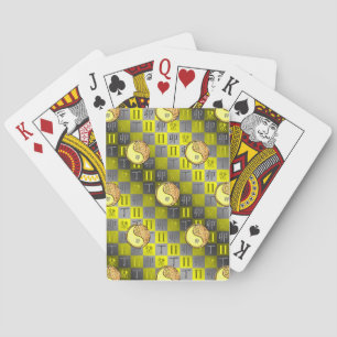 Baraja De Cartas Géminis y Conejo de Fuego