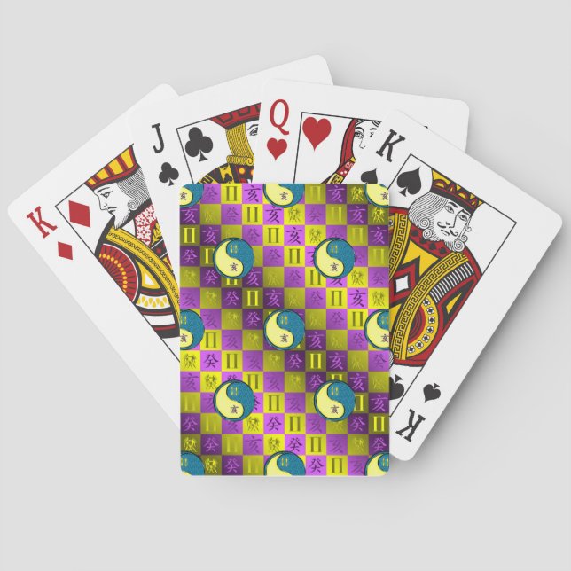Baraja De Cartas Géminis y Jabalí de Agua (Reverso)