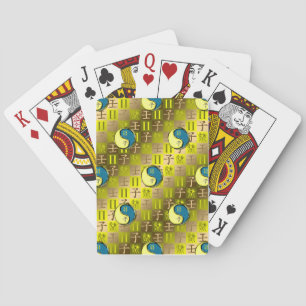 Baraja De Cartas Géminis y Rata de Agua