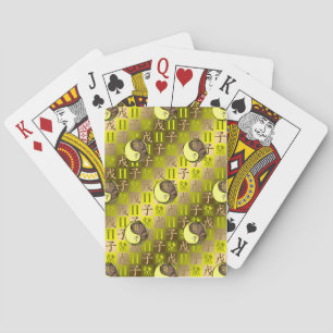 Baraja De Cartas Géminis y Rata de Tierra