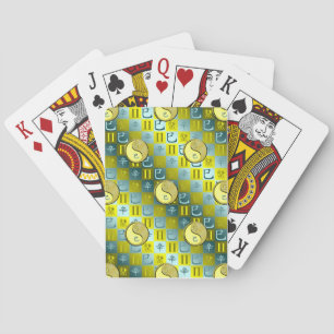 Baraja De Cartas Géminis y Serpiente de Metal