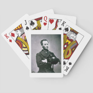 Baraja De Cartas General Guillermo T. Sherman (1820-91) (foto de