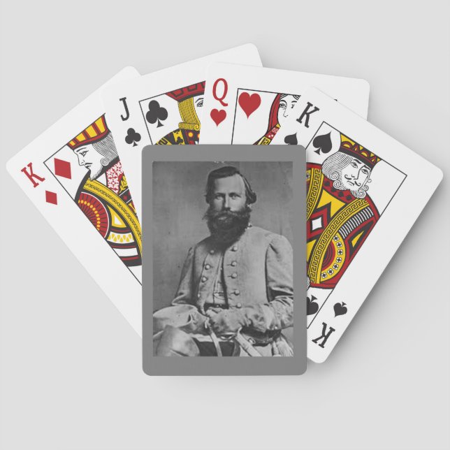 BARAJA DE CARTAS GENERAL JAMES EWELL BROWN STEWART (Reverso)