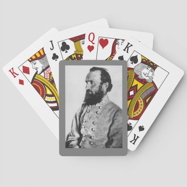 BARAJA DE CARTAS GENERAL THOMAS "STONEWALL" JACKSON (Reverso)