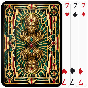 Baraja De Cartas Genio, Art Deco Mitológico