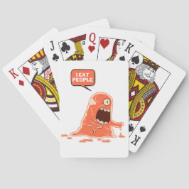 Baraja De Cartas gente de los monstruos come