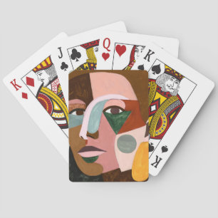 Baraja De Cartas Geo Face