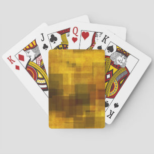 Baraja De Cartas geométrico abstracto colorido del vintage del arte