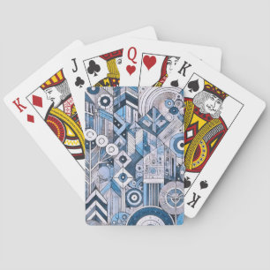 Baraja De Cartas Geométrico moderno